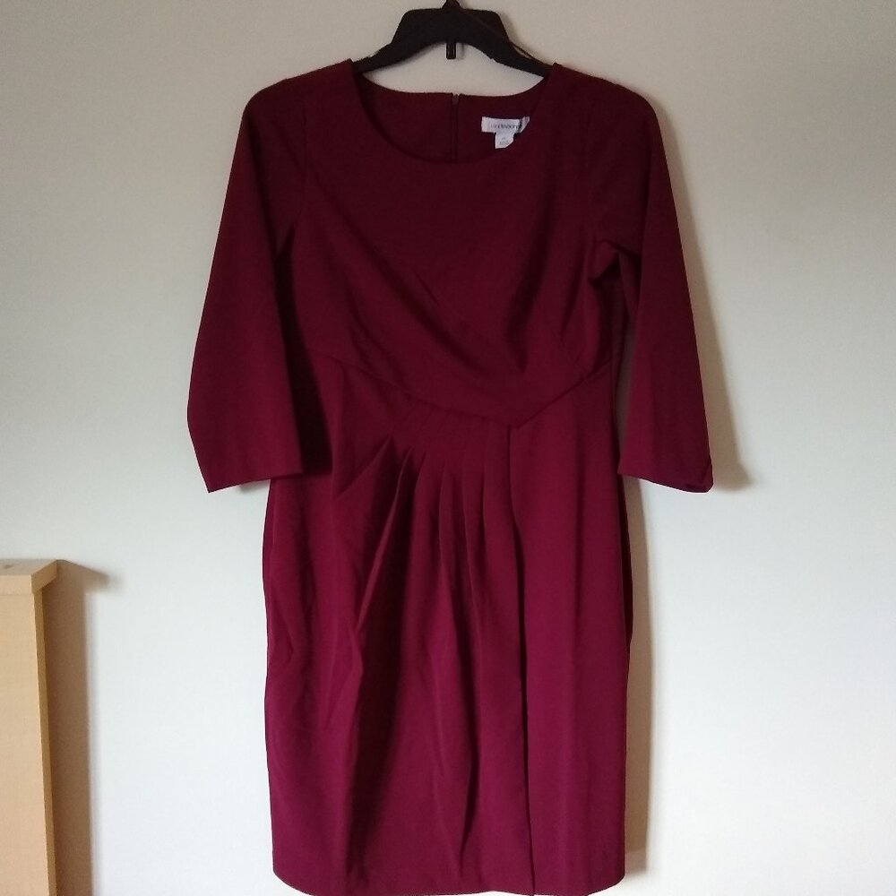LIZ CLAIBORNE MIDI SHEATH DRESS. NWT